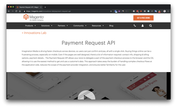 ? Apresentando minha Innovation Labs no stand da Magento